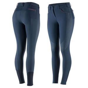 Pantalons d'équitation pour femmes avec grip en silicone, leggings d'équitation extensibles, vêtements de sport, fournisseur OEM - Product Image 1