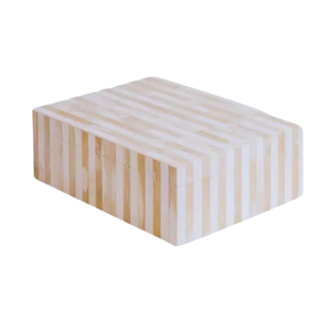 FAIZA CRAFT Caja Organizadora de Joyas Decorativa Moderna Cuadrada y Elegante con Incrustaciones de Resina Hecha a Mano, Estuche de Almacenamiento para Anillos - Product Image 6
