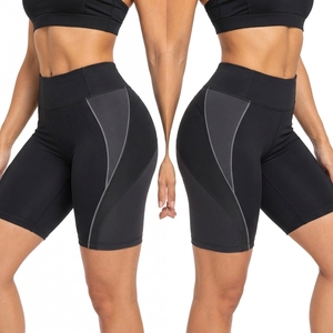 <b>Women</b> <b>Compression</b> <b>Short</b> Stretch Performance Fabric Moisture Wicking Quick Dry Comfortable Fit Gym Running Fitness Sportswear OEM - Product Image 4