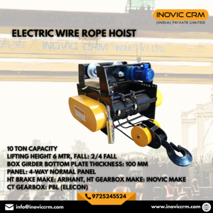 Polipasto eléctrico de cable de 1 a 15 toneladas con carro de grúa |   Equipo de elevación suave y seguro para usos industriales - Product Image 3