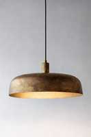 Luminaire suspendu en métal vintage en laiton, élégant, pour îlot de cuisine, salon, chambre à coucher