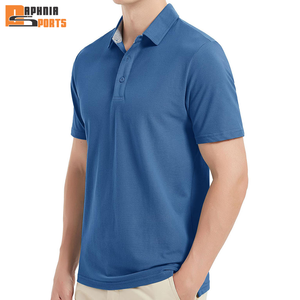 Polos de Algodón de Primera Calidad con Logotipo Bordado Personalizado para Hombre, Polos Casuales de Marca, Camisetas Polo para Hombre, Ropa Deportiva - Product Image 5