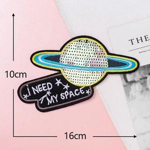 Factory Wholesale Woven Embroidery Patch Custom Logo Iron On Sew On Badge for Clothing Accessories Hats Jackets and Uniform - Product Image 6
