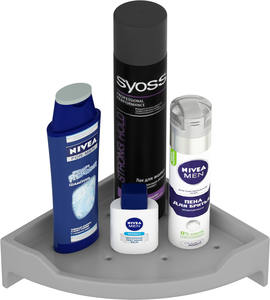 Soporte de Esquina de Vidrio y Dorado de 9 Pulgadas para Baño, Exhibidor de Cosméticos de Lujo en Niveles y Organizador de Perfumes - Product Image 3