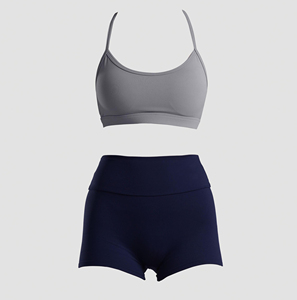 Women's Yoga Sports <b>Bra</b> Soft Lightweight Material Moisture Wicking Design Flexible <b>Stretch</b> High Support Front Logo OEM - Product Image 2