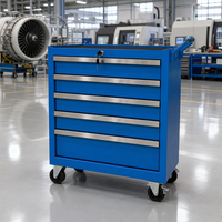 Chariot à outils mobile de qualité industrielle européenne avec roues en acier et verrouillage, capacité de 200 kg, pour l'automobile - Service OEM