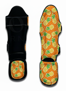 Protections de tibia personnalisées de qualité supérieure pour Muay Thai, Kickboxing, MMA, entraînement et sparring, pour adultes et enfants - Product Image 4