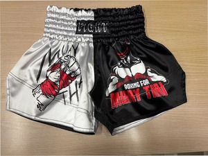 Pantalones Cortos de Muay Thai para Hombre, Satinados, Estampados, Cintura Elástica, para Entrenamiento de Gimnasio, Kickboxing, Ligeros, Coloridos - Product Image 2