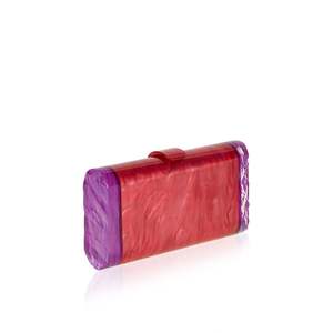 Pochette de soirée élégante et écologique en résine pour femmes, accessoires de mode en cristal RR ENTERPRISES RR202514786 - Product Image 5