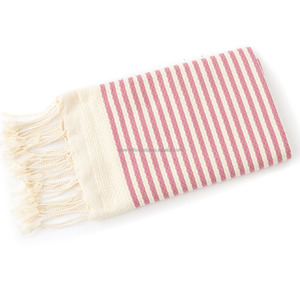 Motif Jacquard Fouta Turque Hammam Serviette 100 Coton Écologique Voyage Spa Bain Utilisation - Product Image 2