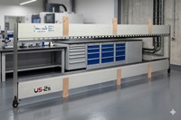 Cadre de trame en aluminium de haute qualité de 190 mm pour machine textile à jet d'air Tsudakoma