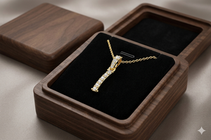 Iced Personalized Trendy Custom Alphabet Charm Letter Necklace Fine Jewelry <b>Solid</b> 10K <b>Gold</b> Natural Diamond Initial <b>Pendant</b> Gifts - Product Image 5