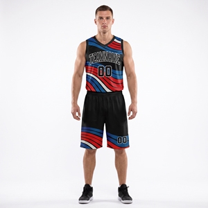 Professional Match Basketball Uniforms Kit Wholesale Custom Sublimated Jersey and Shorts Set OEM ODM Breathable Dry Fit Mesh - Product Image 1