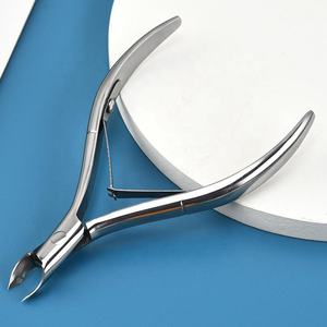 New Stainless Steel Curved Blade Cuticle Nippers for Finger Manicure Pedicure Art Nail Ingrown Nail Care Wholesale ANAAIF - Product Image 1