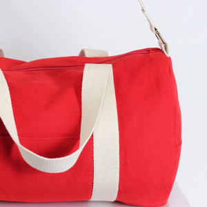 Bolsa de Viaje de Cuero Genuino de Alta Calidad en Oferta, Bolsa de Lona de Cuero para Hombre en Color Sólido - Product Image 5