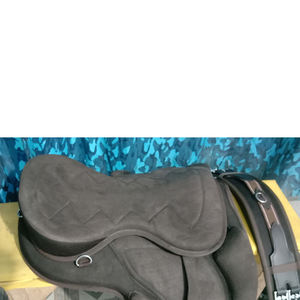 New ZigZag Design <b>Treeless</b> Synthetic Freemax Horse <b>Saddle</b> - Product Image 4