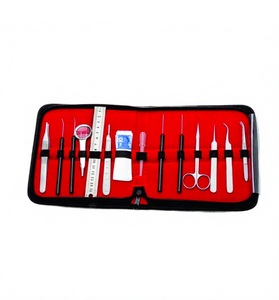 Manual Stainless Steel Surgical Instrument Set Manual Training Kit Students Reusable Medical <b>Tools</b> Practice - Product Image 1