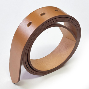 Correa de Cuero Genuino Italiano Hecha en Corea, 3 mm de Grosor, Ancho de 32 mm, Largo de 105 cm, Sistema de Correa Reemplazable para Cinturón con Hebilla HN09 - Product Image 2