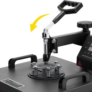 Set di 8 Macchine per Trasferimento a Caldo Multifunzionali Digitali da 1050W con Doppio Display LED, Pressa a Caldo Combo 15x15 Pollici - Product Image 3