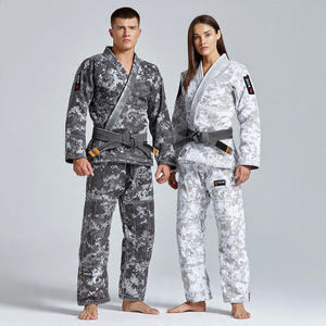 Uniforme de Judo de Diseño OEM para Artes Marciales, Traje de Karate de Camuflaje para Entrenamiento de Boxeo, Traje de Karate y Judo para Hombres y Mujeres - Product Image 1