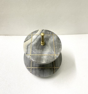 2026 Hot Selling 2 Tier Marble Cup <b>Cake</b> Display <b>Stand</b> Stone Wedding <b>Cake</b> <b>Stand</b> <b>Set</b> Mini <b>Cake</b> Pop <b>Stand</b> Marble 2 Tier <b>Cake</b> <b>Stand</b> - Product Image 2