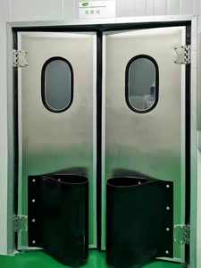 Taiqi 10 anni fornitore di fabbrica cucina in acciaio inox traffico oscillante porta doppia anta in acciaio inox fabbrica cancello - Product Image 6