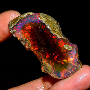 น้ำมันโอปอลจากเอธิโอเปียนธรรมชาติคุณภาพเยี่ยมอัญมณีหลวมสำหรับทำเครื่องประดับน้ำมันโอปอลจาก100% - Product Image 2