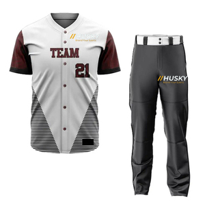 Uniformes de Béisbol y Sóftbol Personalizados de Alta Calidad, Servicio OEM, Antibacterianos, Transpirables, Tallas Grandes - Product Image 1