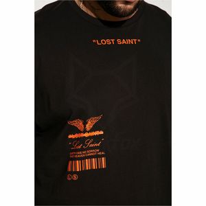 เสื้อยืดแขนสั้นทรงปกติสำหรับผู้ชาย สีเทาอ่อน คอกลม ผ้าฝ้าย 100% ระบายอากาศได้ดี เนื้อผ้านุ่ม สไตล์สตรีทแวร์ ดีไซน์ปรับแต่งได้ด้านหน้า - Product Image 5