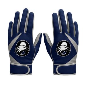 Gants de football américain gris marine haute performance antidérapants respirants et confortables pour l'entraînement et les matchs de football - Product Image 1