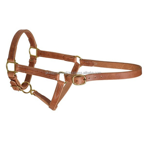 Brida de Cuero para Caballo de Diseño Personalizado, Cabestro Ecuestre de Carreras, Resistente, Doble Costura, Cuero Marrón - Product Image 5