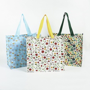 Bolsa de compras promocional de polipropileno tejido, tamaño grande, con asas de polipropileno para compras, OEM/ODM, venta al por mayor - Product Image 1