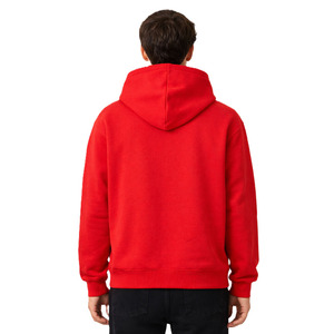 เสื้อฮู้ดซิปสีพื้น ผ้าฝ้ายฟลีซ ทรงโอเวอร์ไซส์ สตรีทแวร์ ซิปเต็มตัว ทรงหลวม รับทำโลโก้ ขายส่งจำนวนมาก - Product Image 3