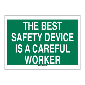 Señal de Seguridad Industrial Brady con Mensaje de Precaución para Trabajadores, 20" x 28" - Product Image 2
