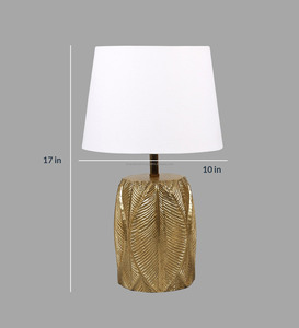 โคมไฟตั้งโต๊ะสีขาวแบบสั่งทำฐานโลหะสีทองทำด้วยมือคุณภาพสูงโคมไฟตั้งโต๊ะแบบปรับแต่งได้ทุกประเภท - Product Image 6