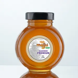 High Quality Pure Natural Premium Honey 250g in Round Glass / Mason Jar Good Custom Packing with best price