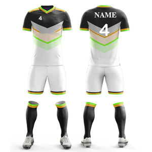 Tenues d'entraînement pour équipes de football et de basketball, automne et été, entièrement sublimées, en polyester/nylon. - Product Image 1