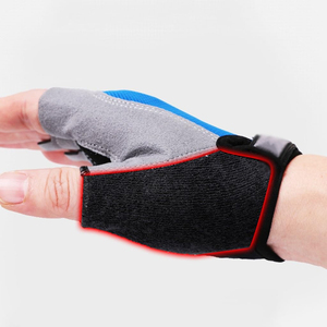 Guantes de Ciclismo Profesionales Transpirables para Hombre y Mujer, Antideslizantes con Palma de Silicona, para Deportes al Aire Libre, Ciclismo de Carretera, Medios Dedos - Product Image 2