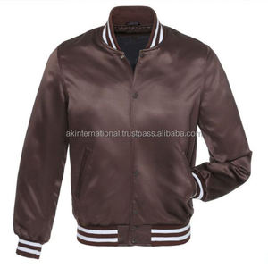 Uniforme de trabajo de alta calidad, chaqueta universitaria personalizada de talla grande, venta al por mayor y personalizada - Product Image 5
