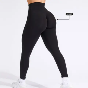 Leggings élégants pour femmes à taille haute, vêtements décontractés, respirants, 100% coton, tissu doux, anti-crevasses, leggings de haute qualité pour femmes - Product Image 1