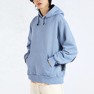 High Quality Custom Logo 400G 100% Cotton Heavyweight Fleece Blank <b>Black</b> Oversized Plus Size <b>Men's</b> Hoodies <b>Sweatshirts</b> - Product Image 1