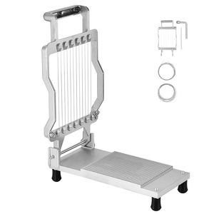 Filo per affettare formaggio e burro in lega di alluminio, commerciale, staccabile (0,39 pollici e 0,78 pollici) - Product Image 1