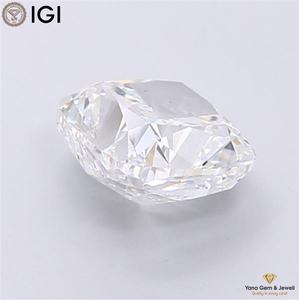 Diamant de laboratoire CVD couleur E, clarté VS2, 4,00 carats, forme coussin carrée, certifié IGI, idéal pour les bijoux de mariage - Product Image 5
