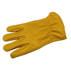 Guantes de Seguridad de Piel de Vaca con Características Antideslizantes, Resistentes al Desgaste y Anti-escaldaduras para Soldadura Eléctrica en Edificios Industriales - Product Image 2
