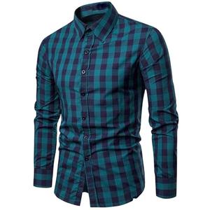 Chemises OEM à manches longues pour hommes, chemises décontractées à la mode, 100% coton, conception personnalisée de qualité supérieure, meilleures ventes, bon marché - Product Image 6