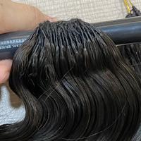 Extensions de cheveux invisibles en plumes chinoises NC, 100% cheveux vierges, 14-28 pouces, extensions de cheveux au crochet en provenance de Chine, Cabello Humano
