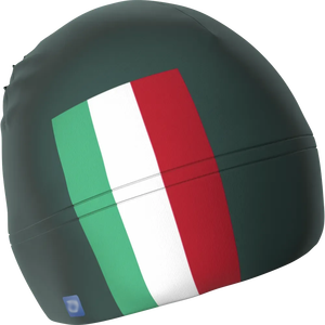 Bonnet unisexe en acrylique avec rayures drapeau italien, chapeau décontracté d'hiver 56-58CM - Product Image 1