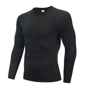 Chemises de compression pour hommes - Séchage rapide, imprimées, lavées, écologiques, hauts de compression sportifs haute performance, service OEM personnalisé - Product Image 6