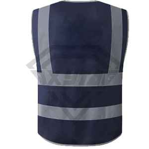 Chaleco de Seguridad Reflectante Rojo de Alta Visibilidad con Bolsillos, Logotipo Personalizado, Secado Rápido, Malla de Poliéster, Tallas Grandes, Unisex, Ropa de Trabajo, Servicio OEM - Product Image 2