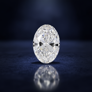 Diamant ovale VS2 certifié IGI, cultivé en laboratoire, neuf, en vrac - Product Image 3